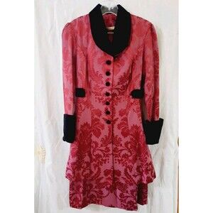 Recollections Gothic Style Brocade Coat, Skirt Womens Small Victorian Inspired